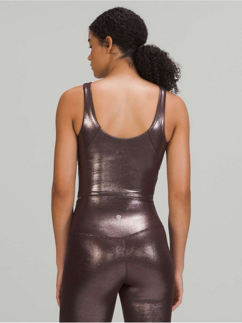 lululemon athletica Metallic Bronze foil MATCHING SET - Picture 2 of 11